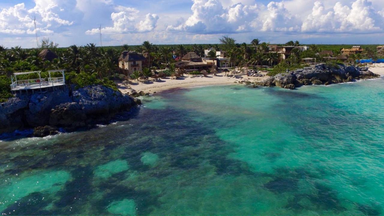Hotel Piedra Escondida Tulum Esterno foto