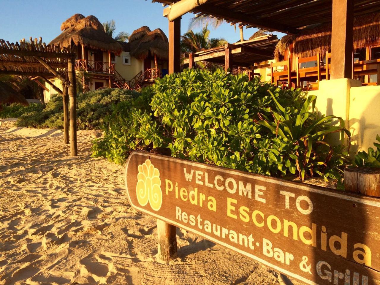 Hotel Piedra Escondida Tulum Esterno foto