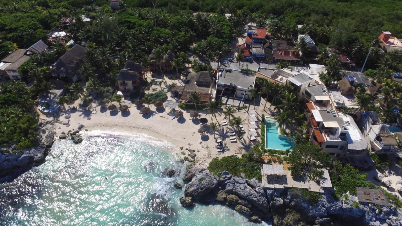 Hotel Piedra Escondida Tulum Esterno foto